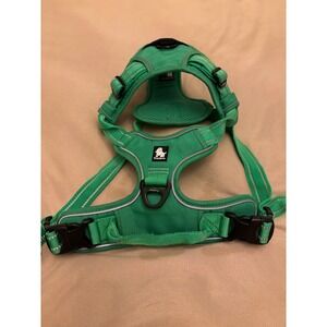 Truelove Green Reflective No Pull Dog Harness Mesh Padded Adjustable Vest